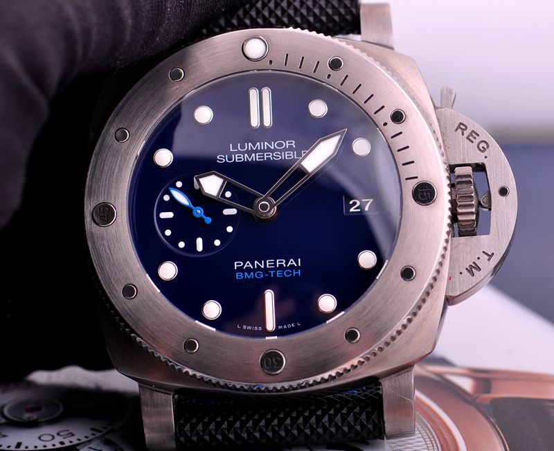 panerai 沛纳海 submersible 潜行系列pam00692 自动机械男表